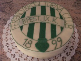 Egyedi torta marcipán bevonattal